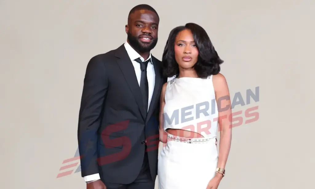 Frances Tiafoe & his Wife