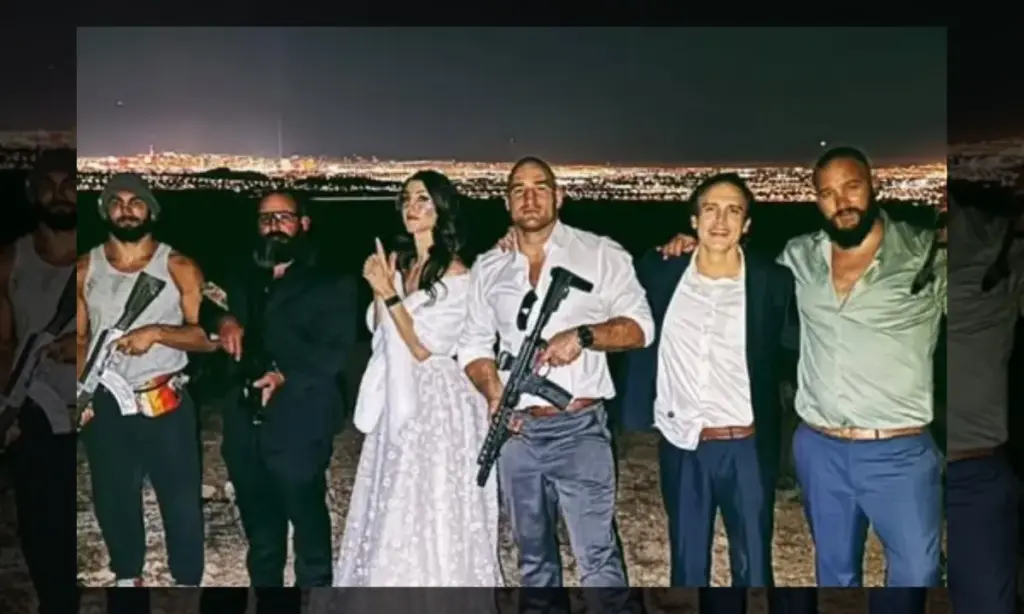 Sean Strickland Wife The Gun-Photo Wedding