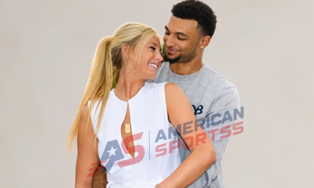 Harper Hempel and Jamal Murray