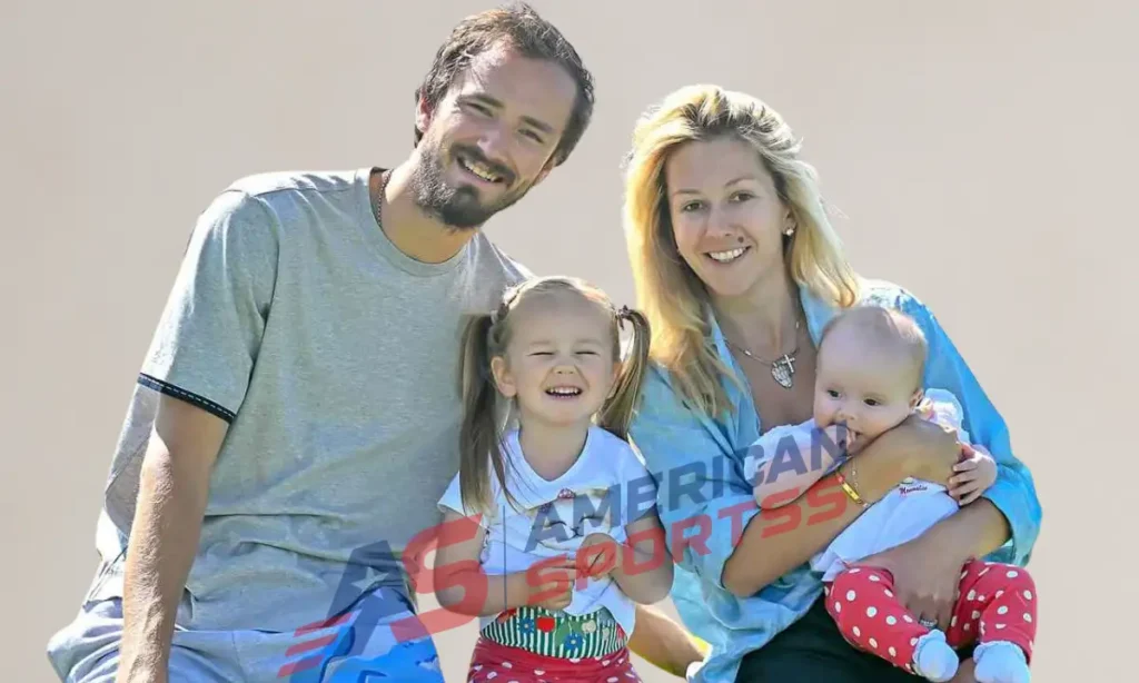 Daria and Daniil Medvedev two daughters.