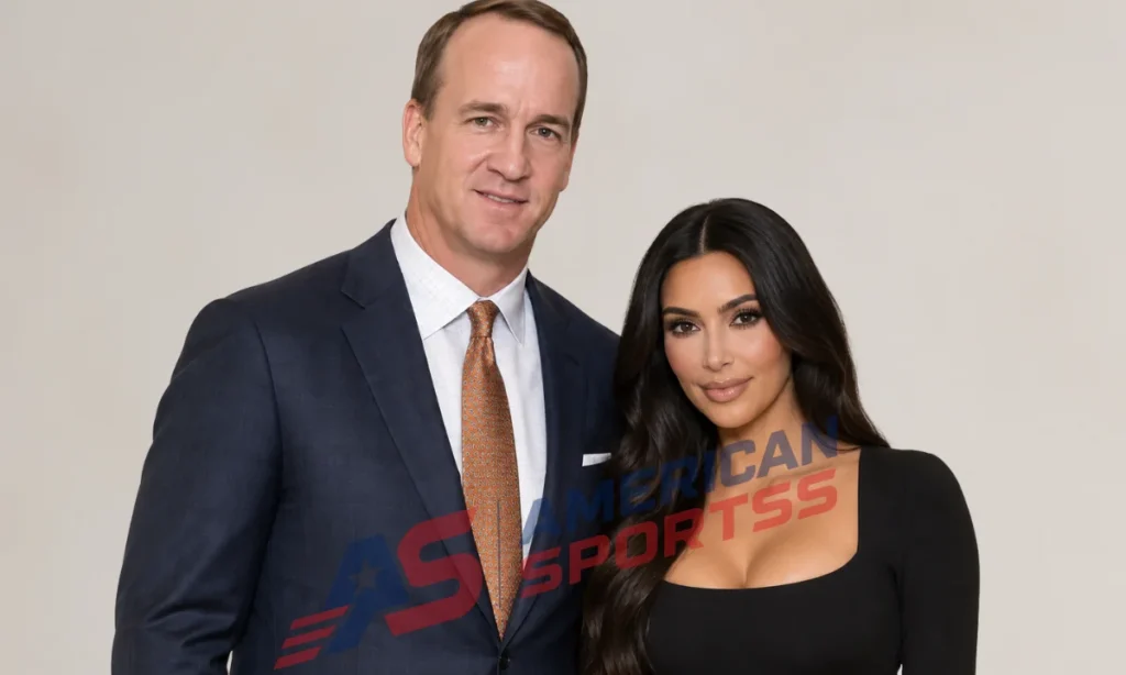 Peyton Manning and Kim Kardashian